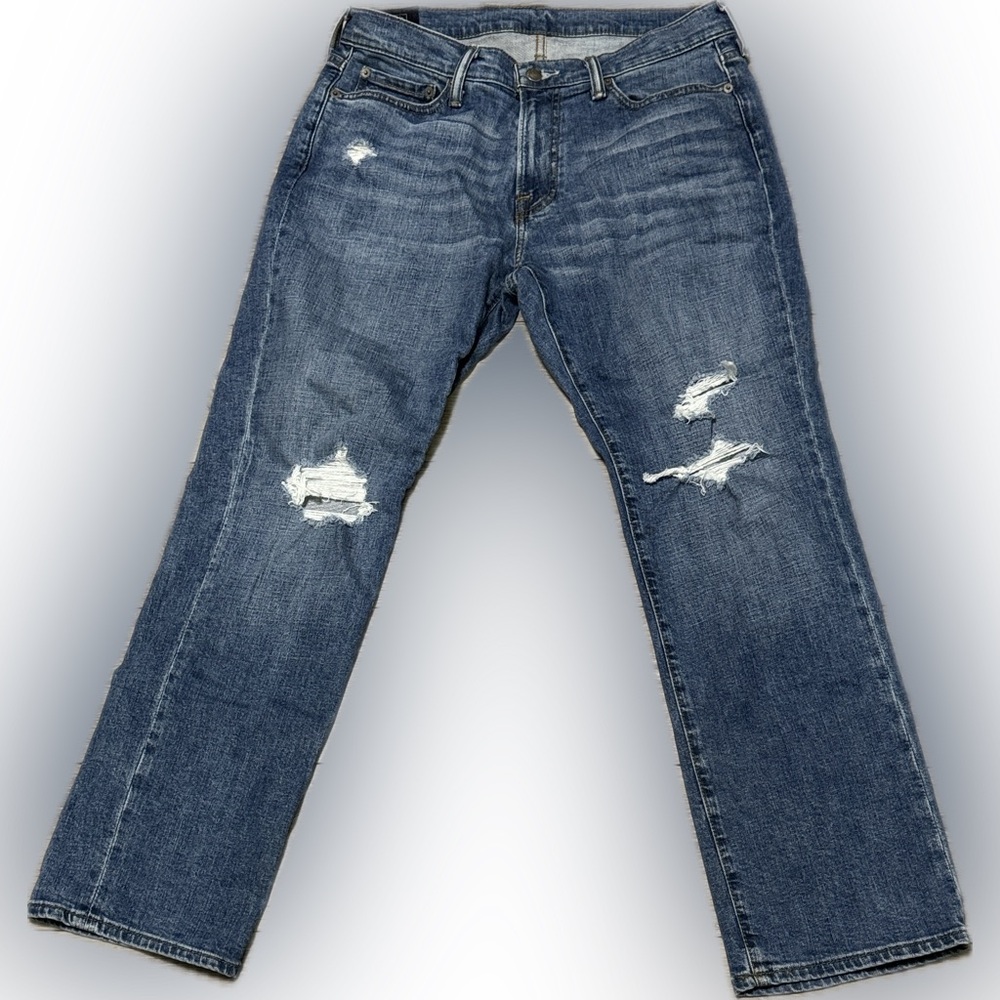 Abercrombie & Fitch Men's Kennan Straight Stretch Jeans
